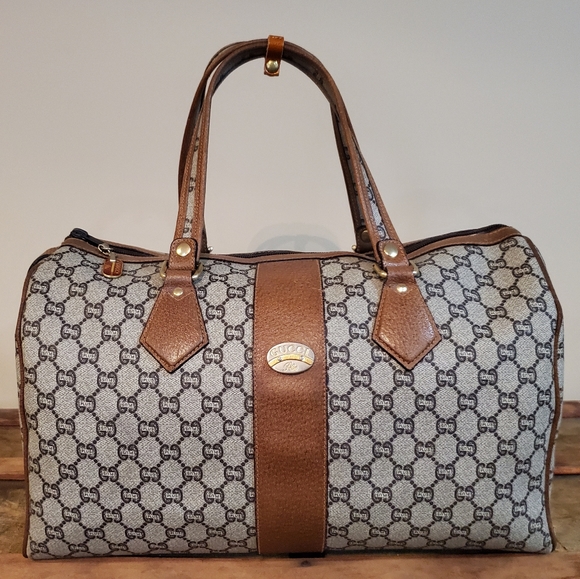 Gucci Handbags - Gucci Rare Boston 40 Bag Vintage EUC